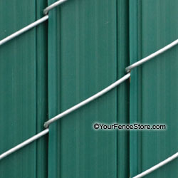PrivacyLink® Chain Link Fence (Color Fused Bonded PVC Coated)