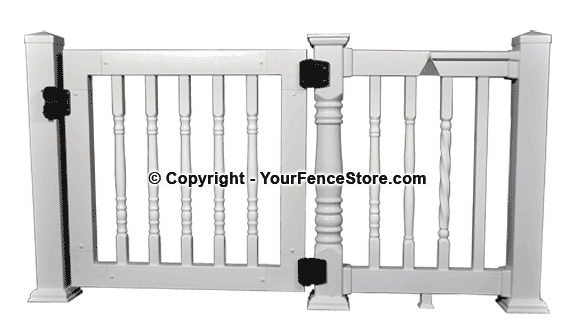 Vinyl Deck/Porch Railing Kits (36" High x 48" Long) - Image 2