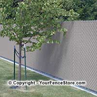 Lite Link / EZ Fence Slat Single Wall - Bottom Locking 85% Privacy