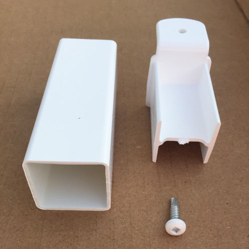 Vinyl Railing Foot Block 2 for Deck and Railing - Image 2